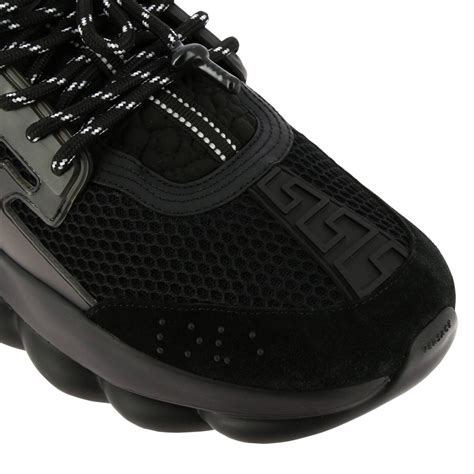 Versace Chain Reaction 'Black Mesh' 